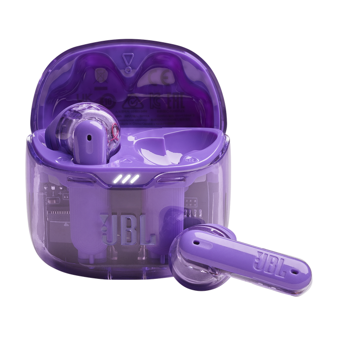 JBL Tune Flex Ghost Edition - Wireless Earbuds - Ghost Purple