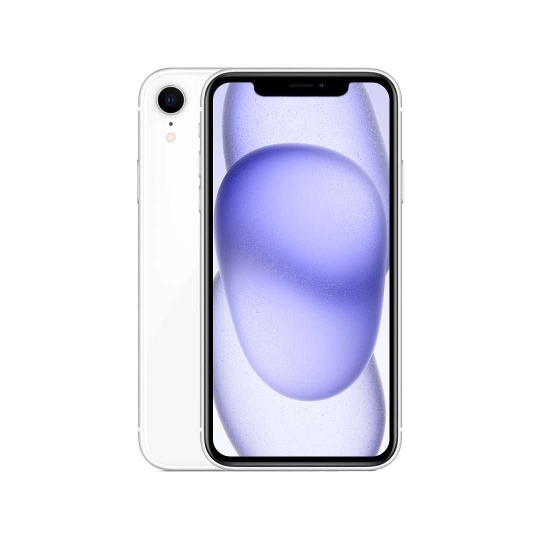 Apple iPhone XR 4GB RAM and 128GB storage White - refurbished
