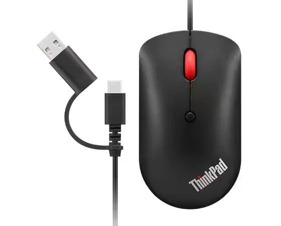 Lenovo ThinkPad USB-C Wired Compact Mouse