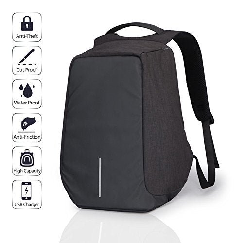 Fashion Laptop USB Back Pack Antitheft Bag