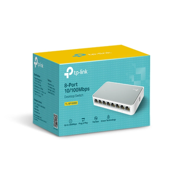 TP-link TL-SF1008D | 8-Port 10/100Mbps Desktop Switch