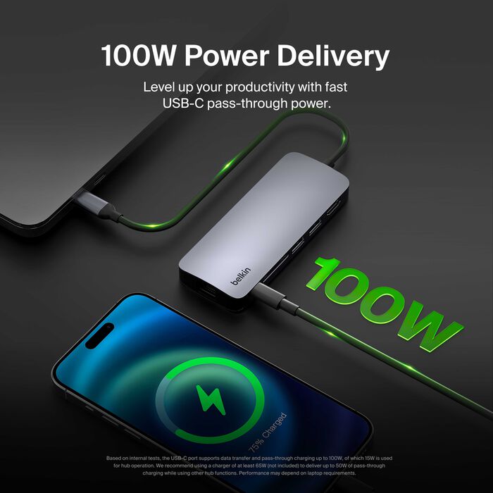 Belkin USB-C 6-in-1 Multiport Hub