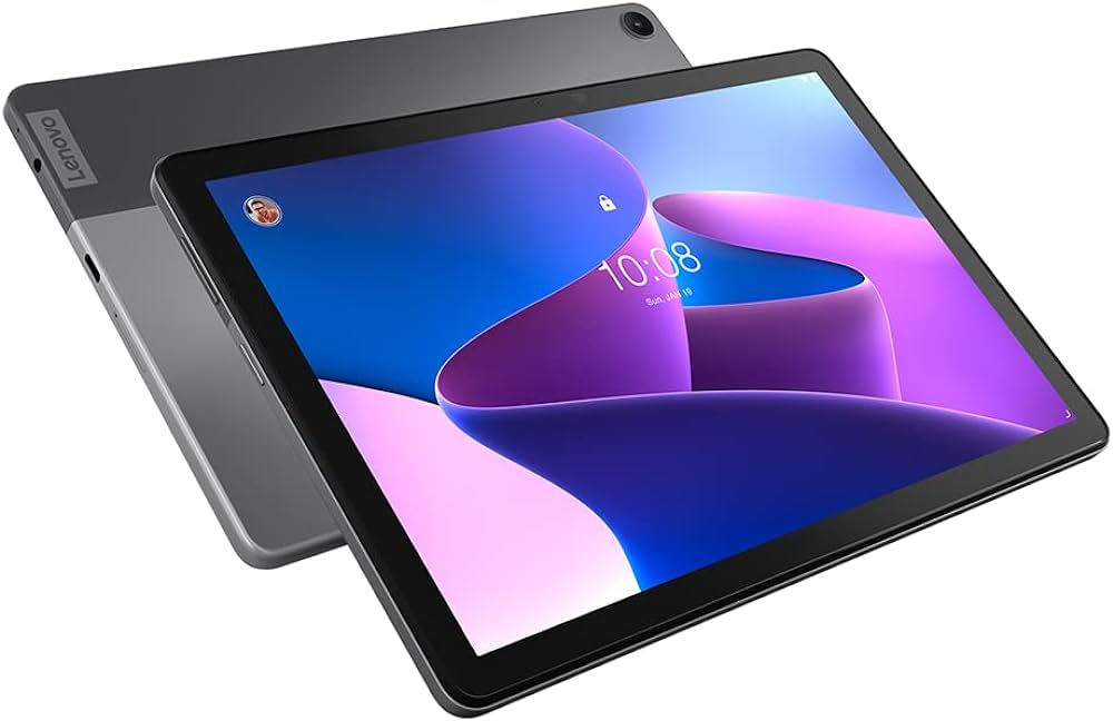 Lenovo Tab M10 (3rd Gen) (TB328XU) - Type ZAAF, 10.1'' Display, Unisoc T610 Processor, 4GB RAM, 64GB Storage, Android 12 OS,10.1'' 1920x1200 Display, 5000mAh Battery, Storm Grey, 1yr warranty