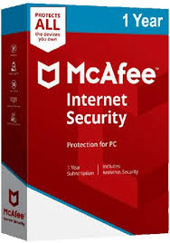 MCAfee Internet Security 1 Device 1 Year