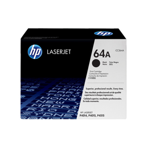 HP 64A Black Original LaserJet Toner Cartridge