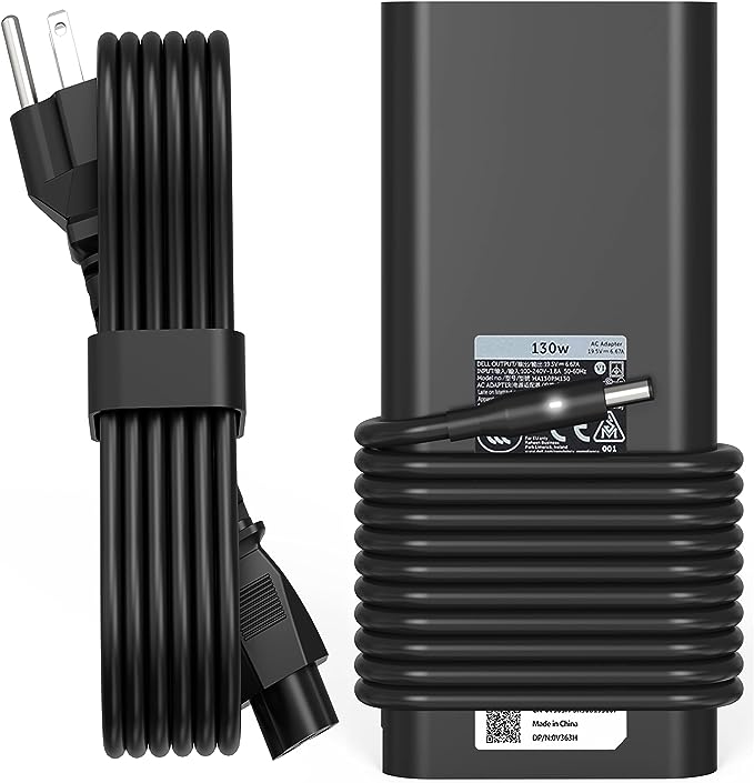 Original Dell small pin 130w 19.5V 6.67A Ac Adapter