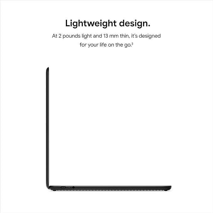 Google Pixelbook Go Atlas Intel Core i5 8th Gen Processor 8GB RAM 128GB SSD 13 inch Touchscreen Chrome OS