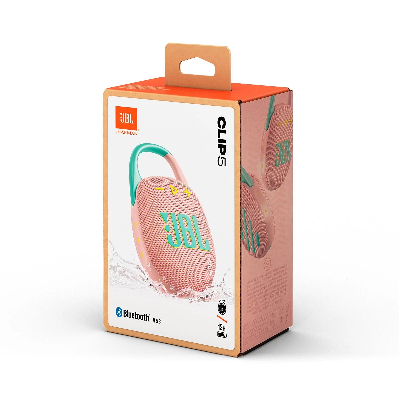 JBL Clip 5 | Ultra-portable waterproof speaker - Pink