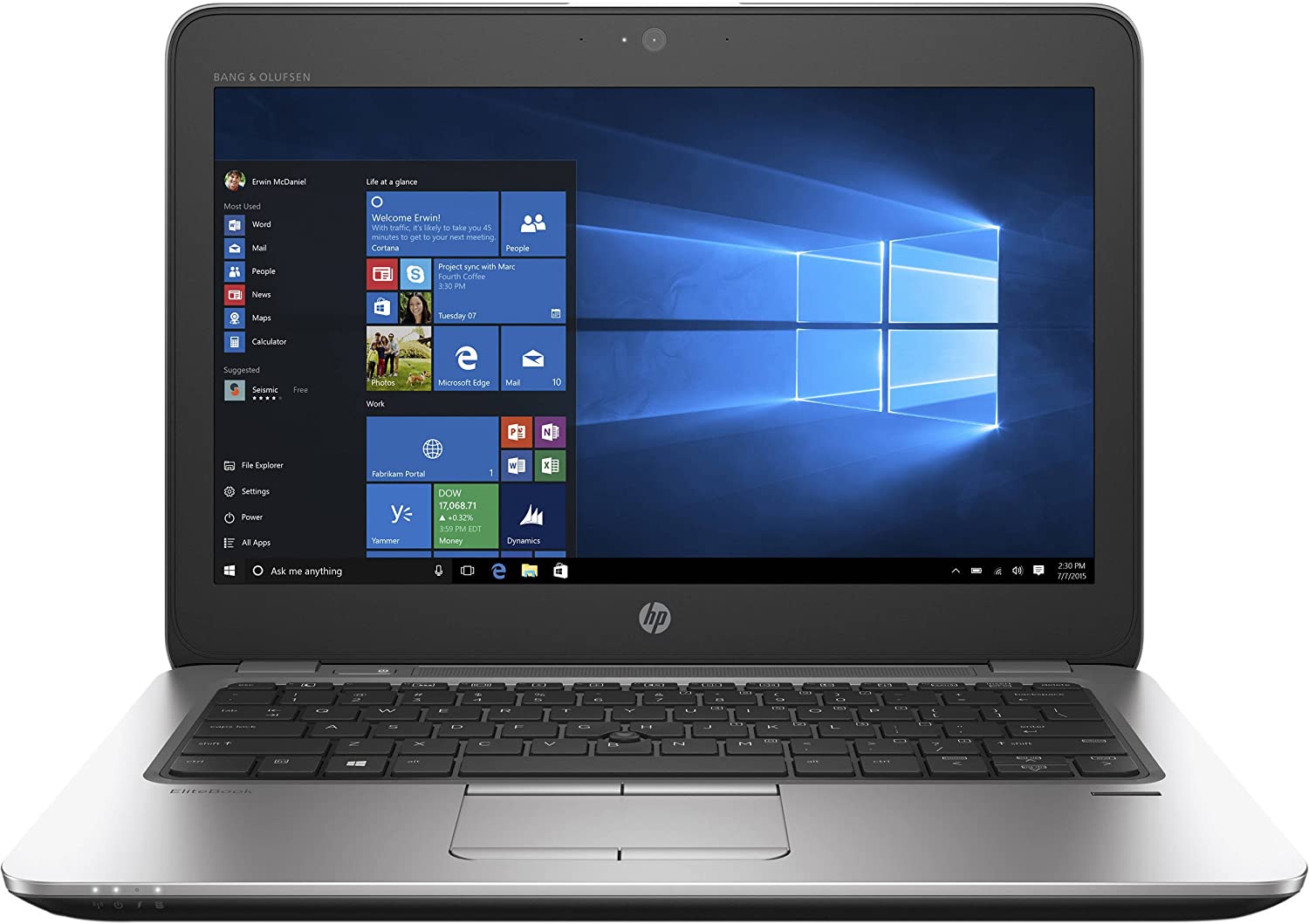 HP EliteBook 820 G3 12.5" FHD Display Intel Core i5 6th Gen Processor 8GB RAM 256GB SSD Windows 11 Pro