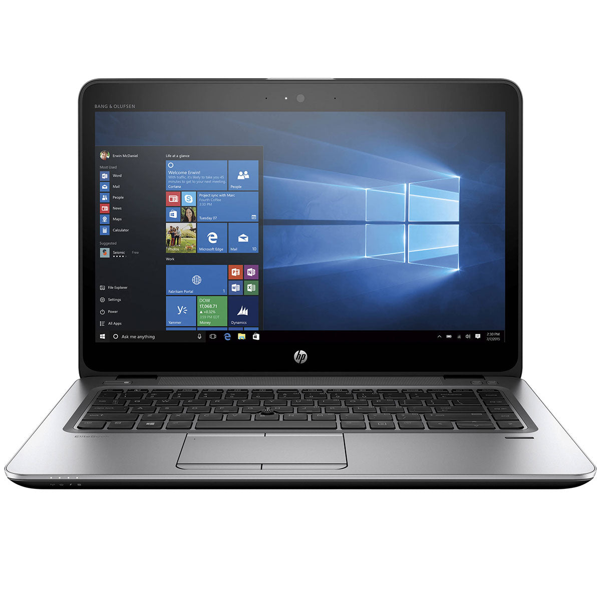 HP EliteBook 840 G3, 6th Generation intel core i7, 14.0 inches FHD , 8GB RAM, 256GB SSD, Windows 11 Pro