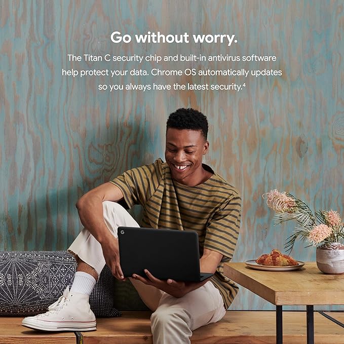 Google Pixelbook Go Atlas Intel Core i5 8th Gen Processor 8GB RAM 128GB SSD 13 inch Touchscreen Chrome OS