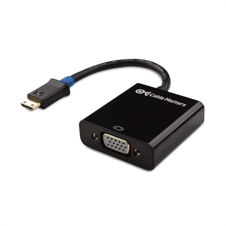 Micro hdmi to vga adapter