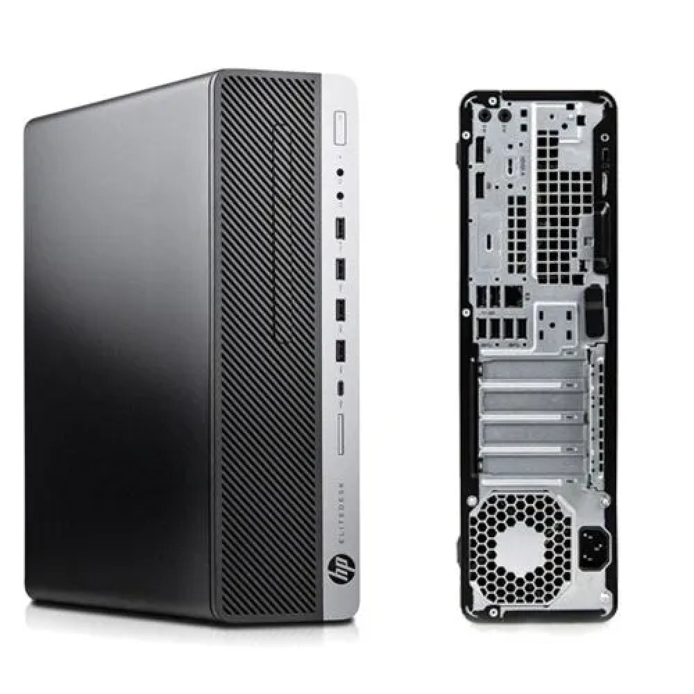HP EliteDesk 800 G4 SFF Desktop PC, Intel Core i7 8GB RAM, 500GB SSD