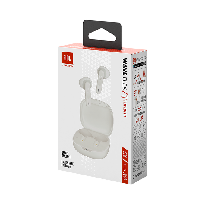JBL Wave Flex | True wireless earbuds - White