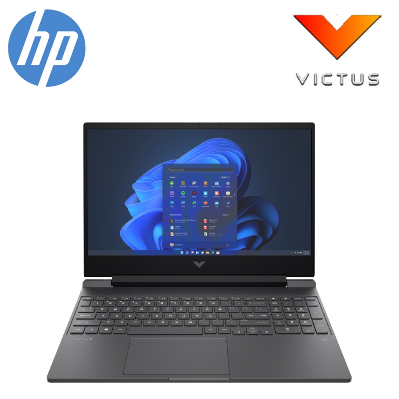 HP Victus 16-e0xxx Gaming Laptop, 16.1 inch 144Hz FHD, AMD Ryzen 5 5600H @ 3.30 GHz 8GB DDR4 RAM 512GB SSD 4GB NVIDIA GeForce GTX 1650 Dedicated Graphics