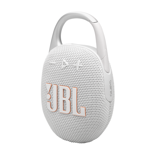 JBL Clip 5 | Ultra-portable waterproof speaker - White