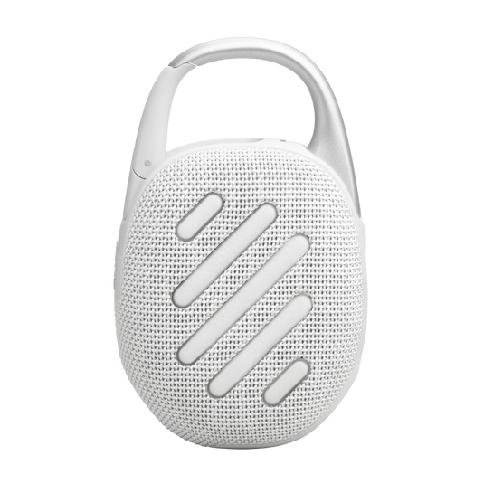 JBL Clip 5 | Ultra-portable waterproof speaker - White
