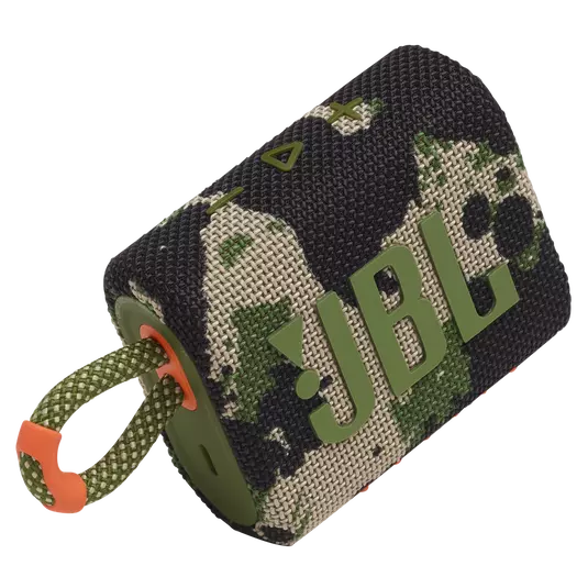 JBL Go 3 | Portable Waterproof BT Speaker - Squad