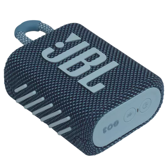 JBL Go 3 | Portable Waterproof BT Speaker - Blue