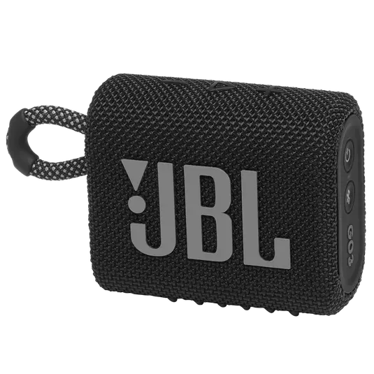 JBL Go 3 | Portable Waterproof BT Speaker - Black