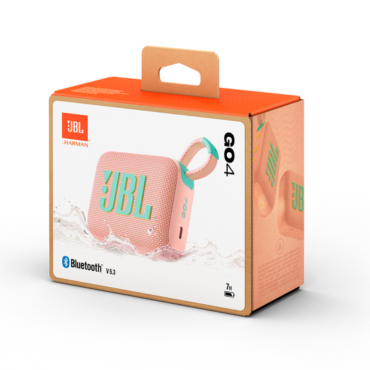 JBL Go 4 | Ultra-Portable Bluetooth Speaker - Pink
