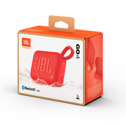 JBL Go 4 | Ultra-Portable Bluetooth Speaker - Red