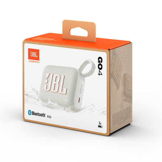JBL Go 4 | Ultra-Portable Bluetooth Speaker - White