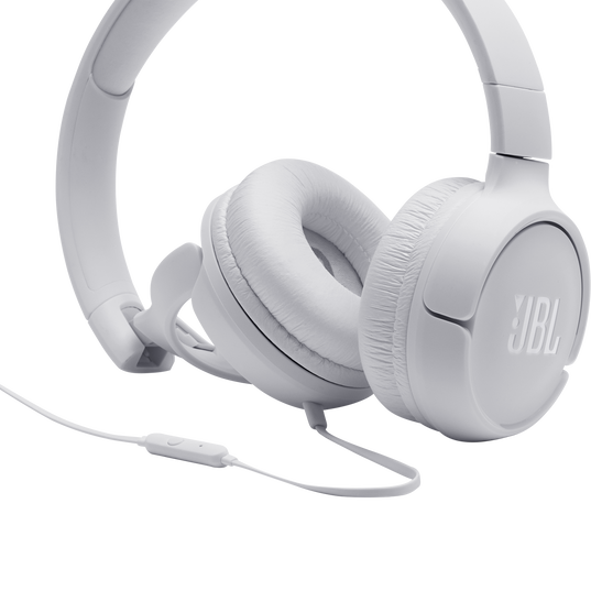 JBL TUNE 500 | Wired Headphones - White