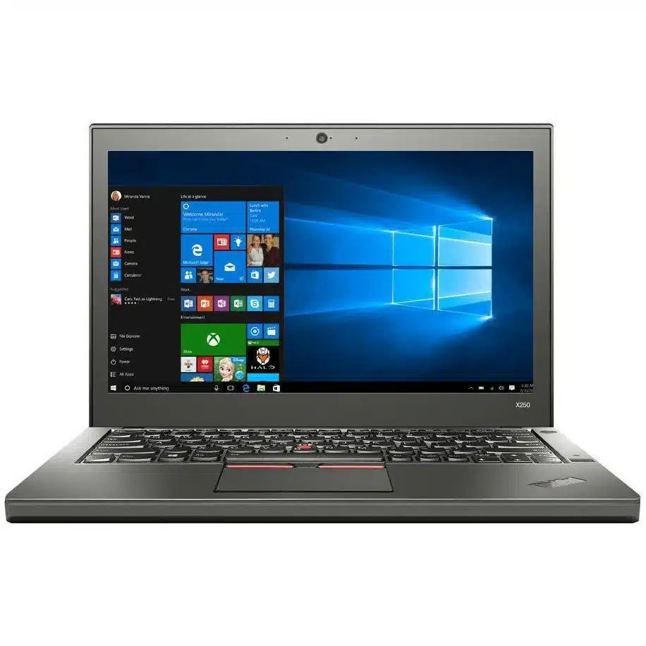 Lenovo ThinkPad x260 12.5" HD Display Intel Core i5 6th Gen Processor 8GB RAM 256GB SSD Windows 11 Pro