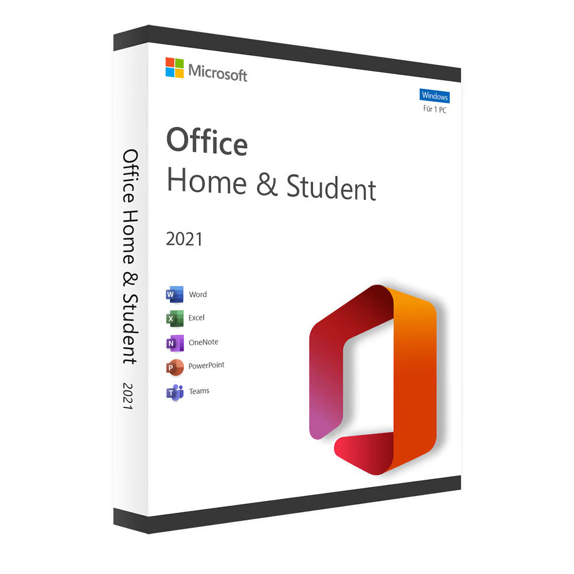 Microsoft Office Home and Student 2021 for Windows PC | Transferable License,1 user, Perpetual lifetime