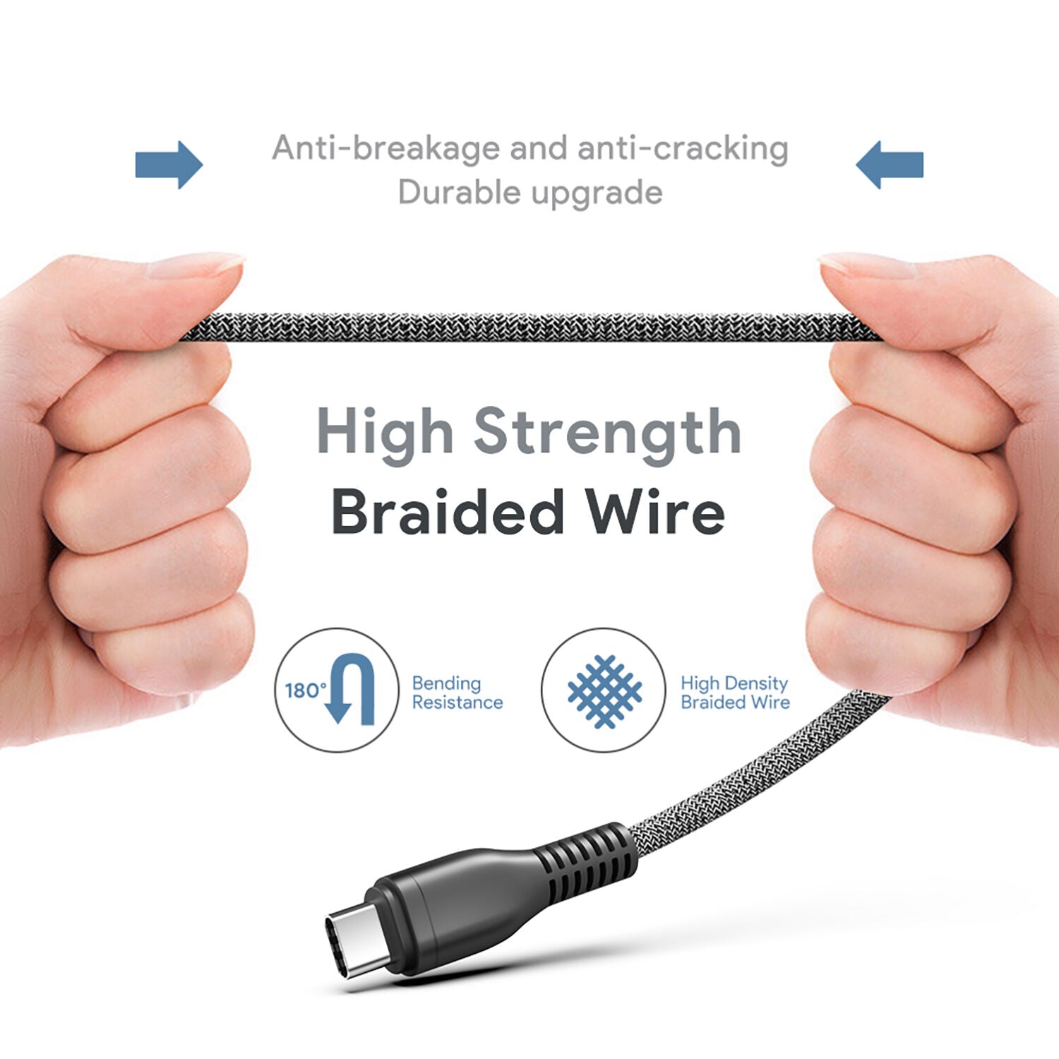 KFD 65W USB-C PD 3.0 charger with foldable US plug for laptop tablet smartphone