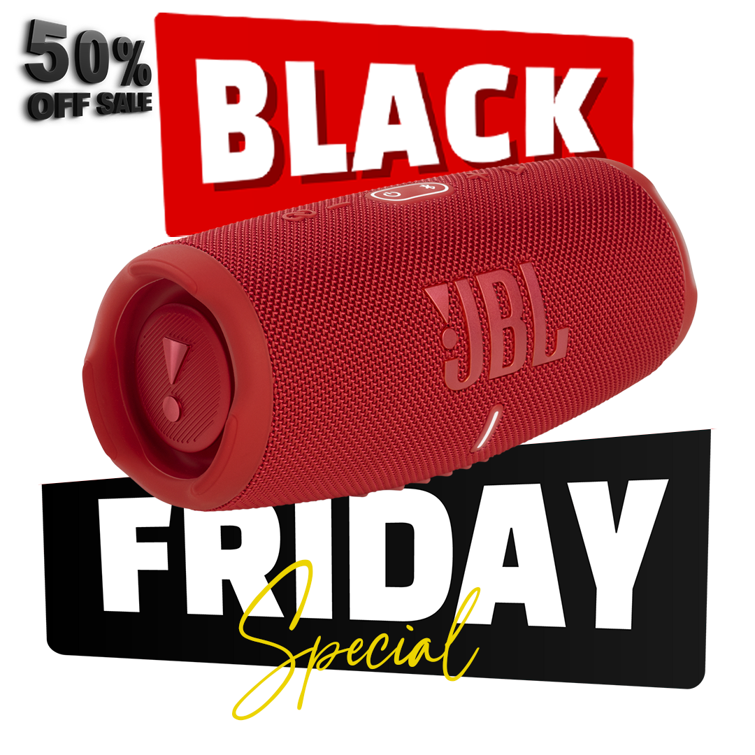 JBL Charge 5 | Portable Waterproof Speaker with powerbank - Red
