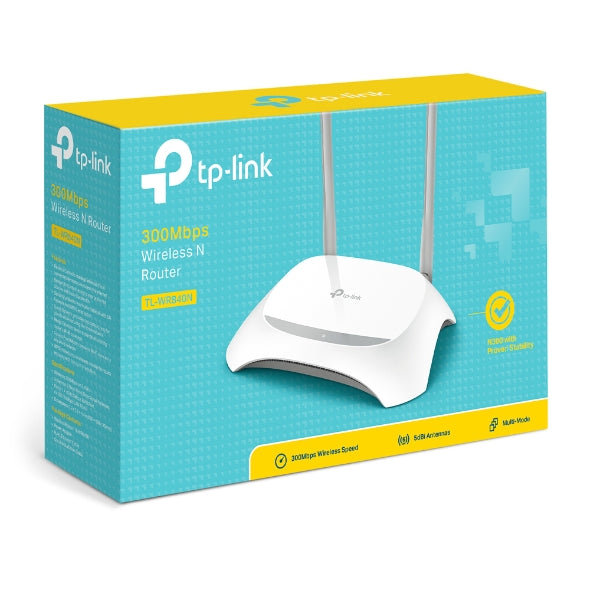 Tp-Link TL-WR840N300Mbps Wireless N Speed Router