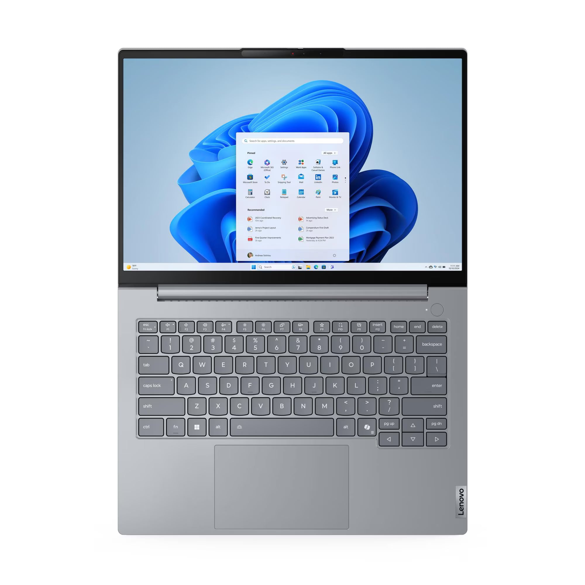 Lenovo ThinkBook 14 Gen 8 IAL Intel Core Ultra 7 255H Processor 14" WUXGA Display 16GB RAM 512GB SSD No OS - 21SJ000YUE