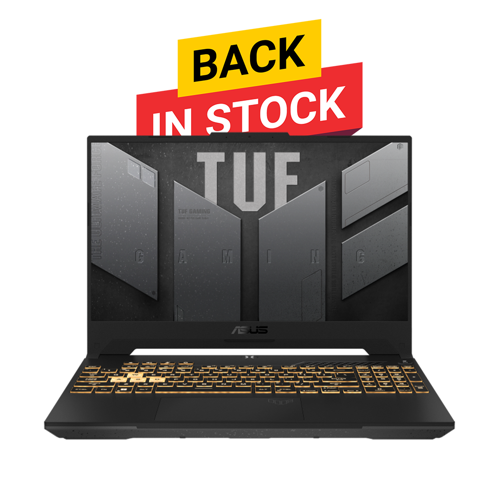 ASUS TUF Gaming F15 2022 15.6" FHD 144Hz Display Intel® Core™ i7-12700H Processor 16GB RAM 512GB SSD 4GB NVIDIA® GeForce RTX™ 3050 Laptop GPU Windows 11 Home FX507ZC4-HN072W