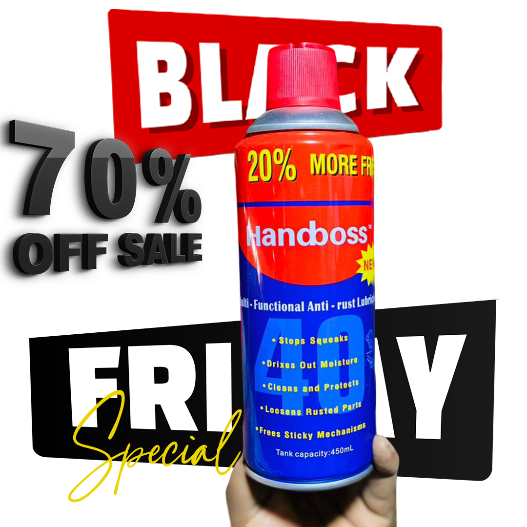 Handboss WD 40 Anti-Rust and Corrosion Protection Lubricant Spray