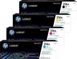 HP 216A Colored LaserJet Toner Cartridge Magenta Cyan Yellow