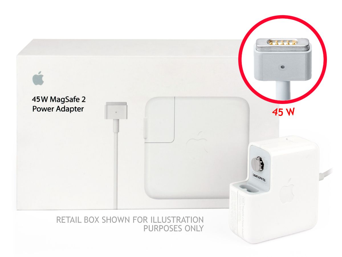 Original Apple MacBook MagSafe 2 45W 14.85V 3.05A Adapter