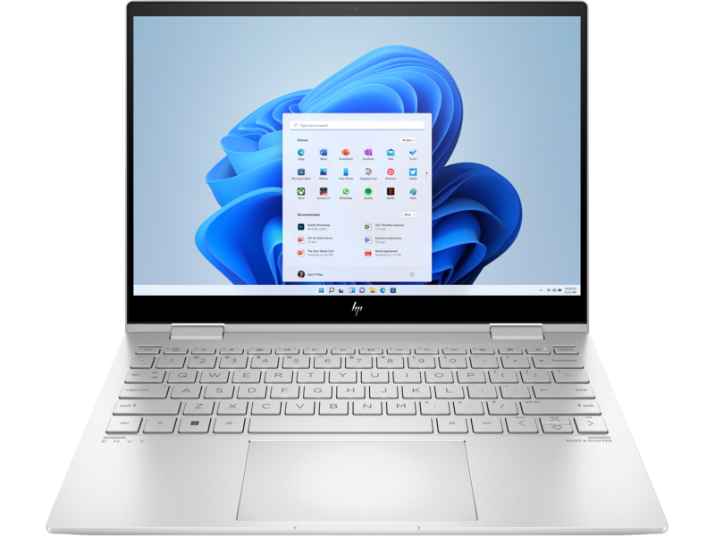 Hp Envy x360 2-in-1 Laptop 13-bf0123na 13.3 2.8K UWVA OLED Touchscreen Intel® Core™ i7 1250U Processor 16 GB LPDDR4x RAM 512GB SSD Intel® Iris® Xᵉ Graphics Windows 11