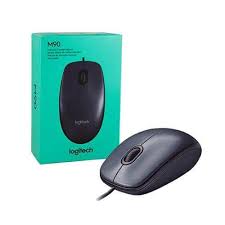Logitech Wired Mouse M90 Black USB Logitech Mouse M90