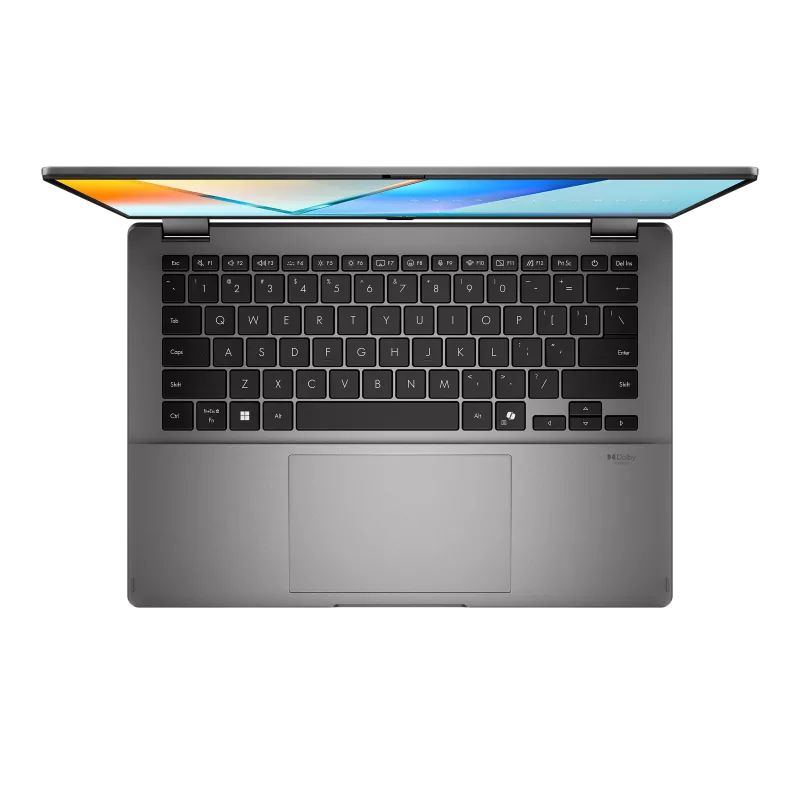 ASUS Vivobook 14 Flip (TP3407SA); Copilot+ PC 14" WUXGA OLED Touch Display Intel® Core™ Ultra 7 256V Processor Intel® AI Boost NPU up to 47TOPS 16GB RAM 512GB SSD Windows 11 TP3407-SG161W