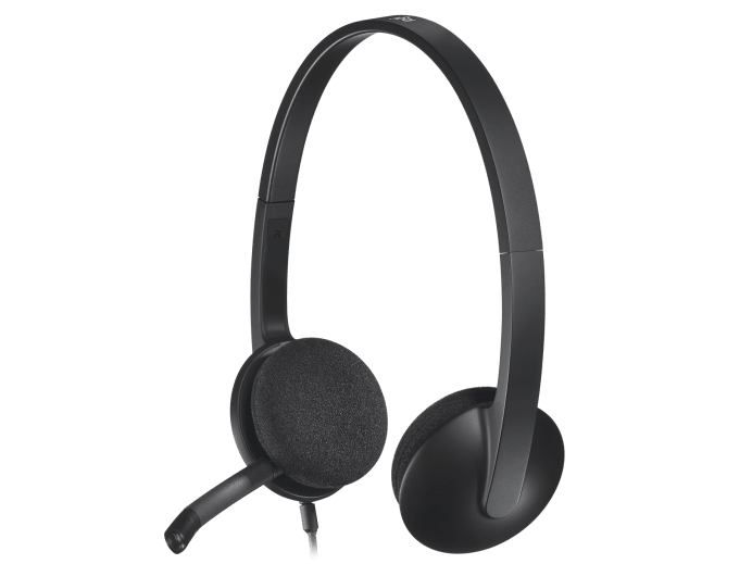 Logitech H340 USB PC Headset with Noise-Cancelling Mic