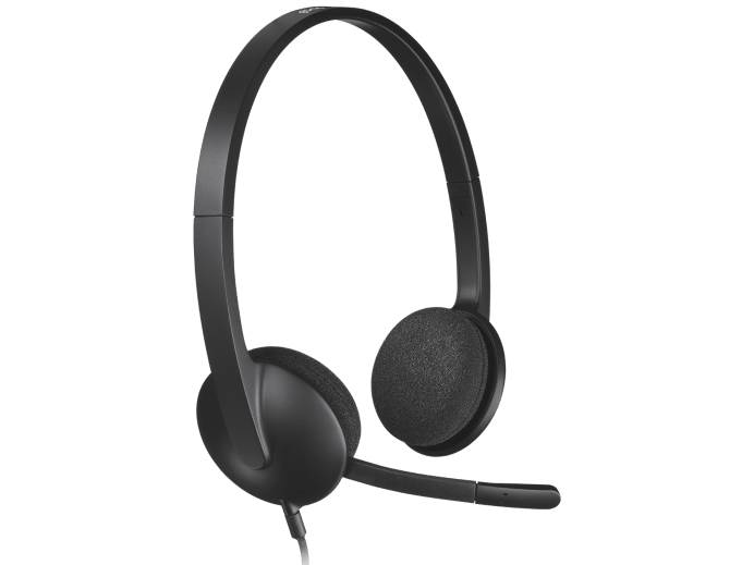 Logitech H340 USB PC Headset with Noise-Cancelling Mic