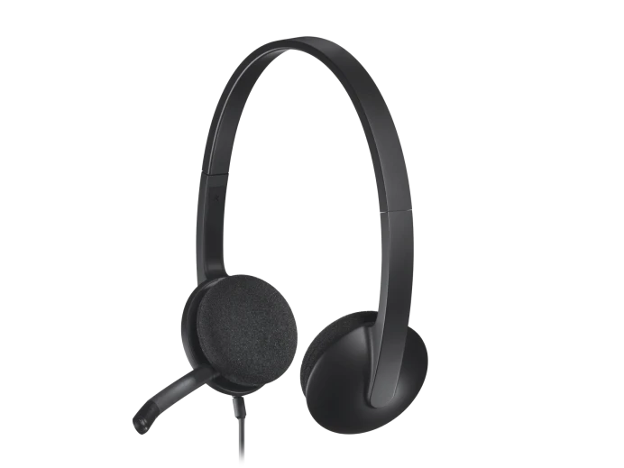 Logitech H340 USB PC Headset with Noise-Cancelling Mic