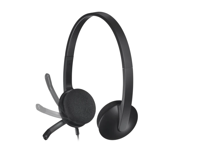 Logitech H340 USB PC Headset with Noise-Cancelling Mic