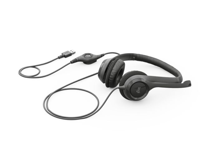 Logitech H390 USB Headset with Noise-Canceling Mic