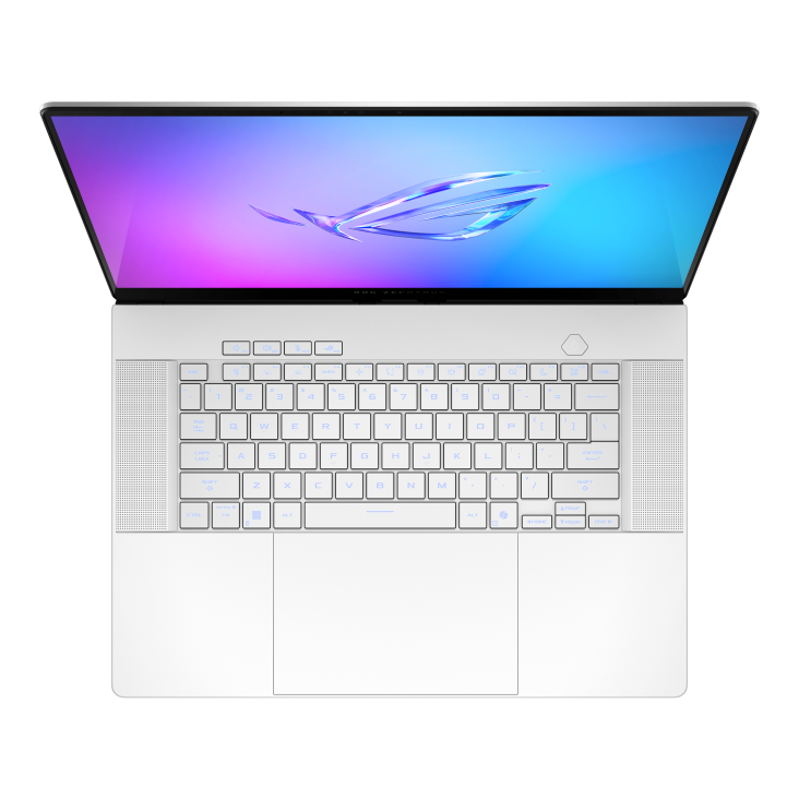 ROG Zephyrus G16 (2025) Intel® Core™ Ultra 9 Processor 285H Processor Intel® AI Boost NPU up to 13TOPS 16-inch 2.5K WQXGA OLED ROG Nebula Display 32GB RAM 1TB SSD NVIDIA® GeForce RTX™ 5070 Ti Laptop GPU Windows 11 Home GU605CR-QR233W