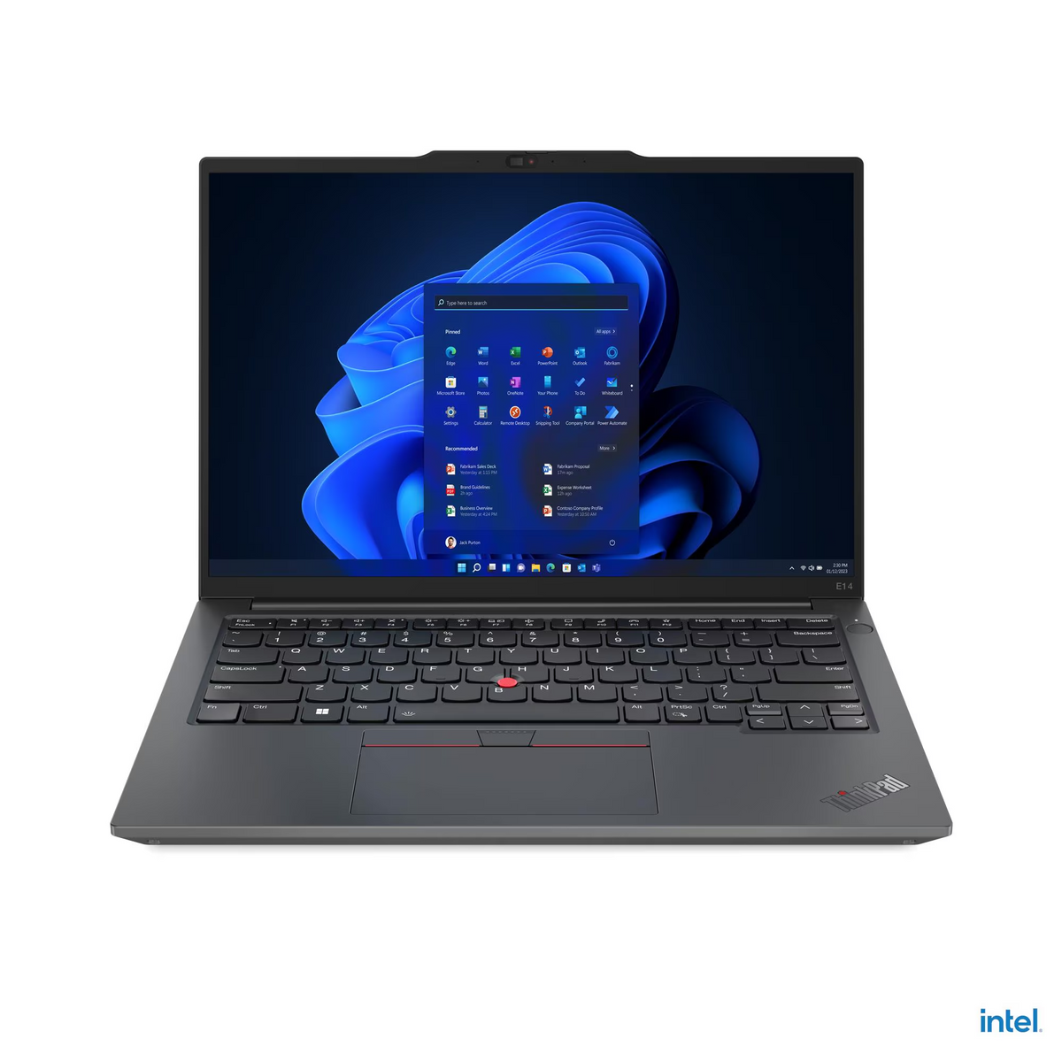 Lenovo ThinkPad E14 Gen 5 (Intel) 14" WUXGA Display Intel® Core™ i7-1355U Processor 8GB RAM 512GB SSD 2GB NVIDIA® GeForce® MX550 21JKS0H900