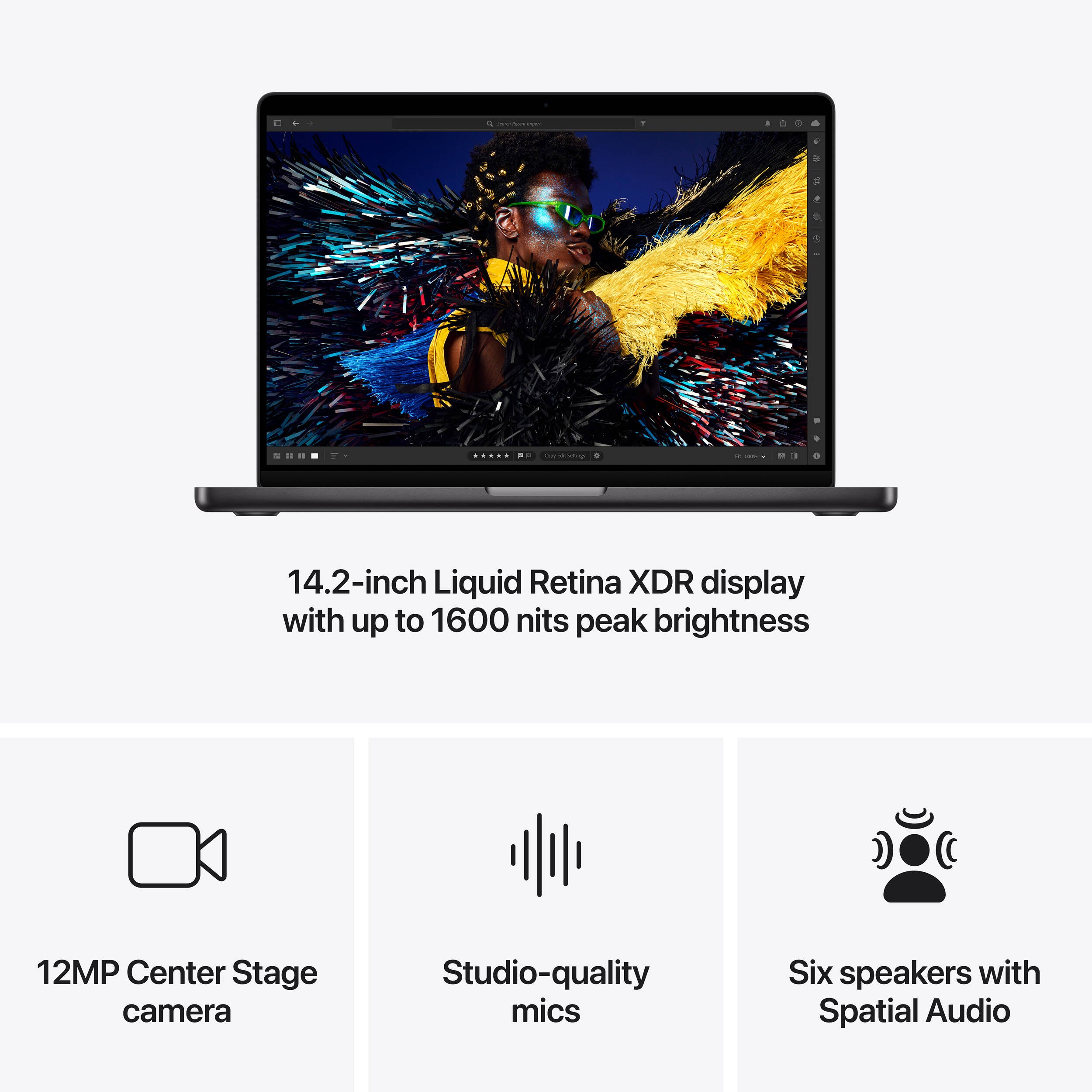 MacBook Pro Apple M4 Pro chip 14-inch Liquid Retina XDR 24GB RAM 1TB SSD macOS Sequoia