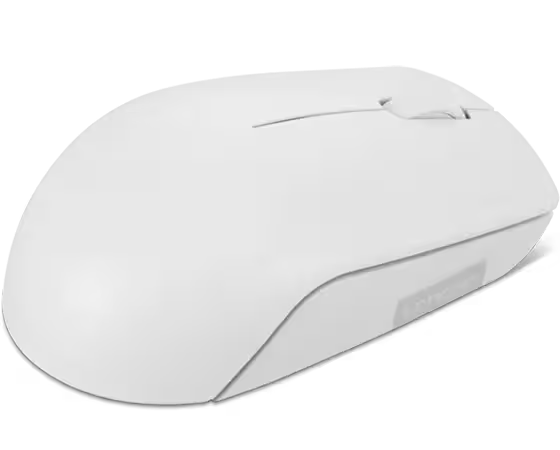 Lenovo 300 Wireless Compact Mouse (Cloud Grey) with battery